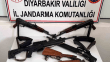 Diyarbakır’da kaçakçılık operasyonunda çok sayıda silah ele geçirildi: 6 gözaltı