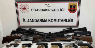 Diyarbakır'da ruhsatsız silah operasyonu