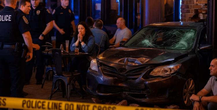 Polis kovalamacası kötü bitti: Bara dalan araç 4 can aldı, 13 kişi yaralandı