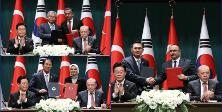 Türkiye ile Güney Kore arasında 3 anlaşma imzalandı