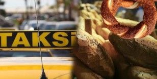 Ekmek, simit ve taksi ücretine yeni düzenleme geliyor