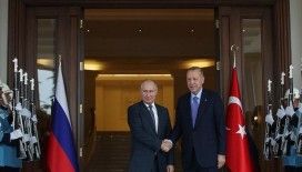 Erdoğan-Putin görüşmesi sona erdi