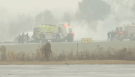 ABD'de özel uçak düştü: Ölü ve yaralılar var