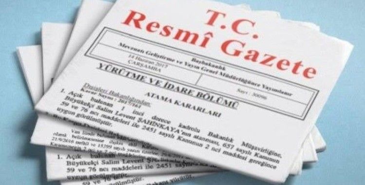 Valiler kararnamesi Resmi Gazete'de yayımlandı