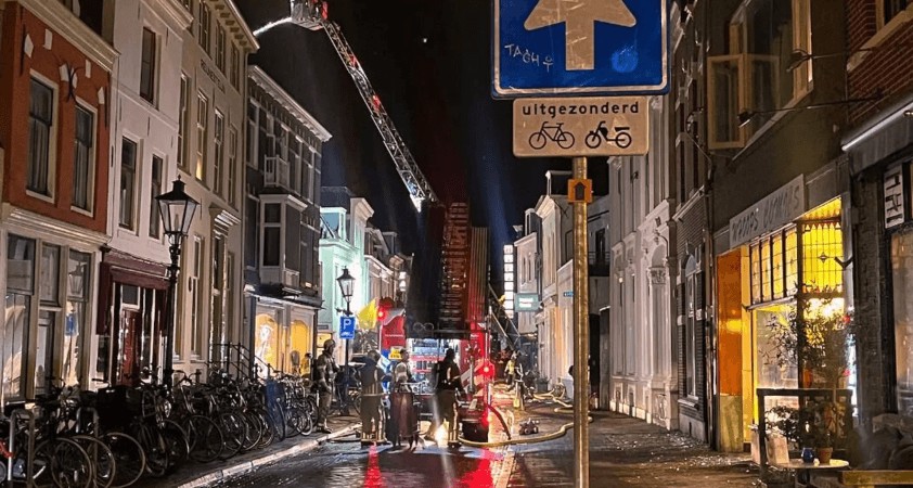 Hollanda'da patlama: Yaralılar var