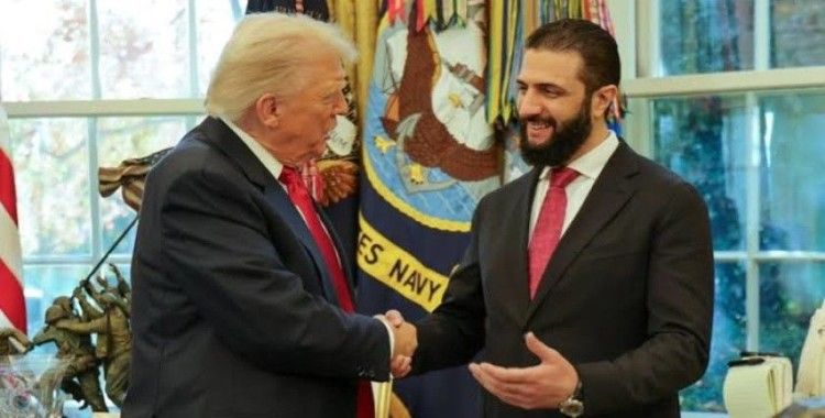 ABD Başkanı Trump, Suriye Cumhurbaşkanı Şara'yla görüştü