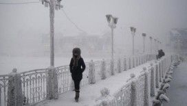 Rusya’da dondurucu soğuklar: 'Yakutya’da Sıcaklıklar −50 Derecenin Altına Düştü'