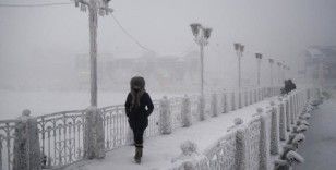 Rusya’da dondurucu soğuklar: 'Yakutya’da Sıcaklıklar −50 Derecenin Altına Düştü'