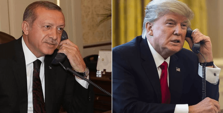 Cumhurbaşkanı Erdoğan, ABD Başkanı Trump'la telefonda görüştü
