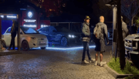 Beşiktaş'ta ünlülerin gittiği spor salonuna polis baskını: 1 gözaltı