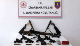 Diyarbakır’da silah kaçakçılığı operasyonu