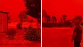 Avustralya’da gökyüzü ‘kıyamet kırmızısı’na döndü