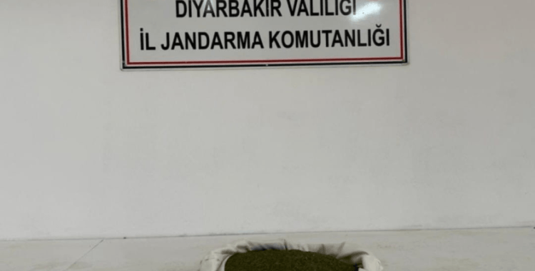 Diyarbakır’da 23 kilo esrar ele geçirildi