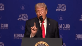 Trump, deniz ablukası için "korsan gibiyiz" dedi