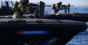 Yerli ve milli hücumbotu "Karayel" EFES tatbikatında ilk kez kullanıldı
