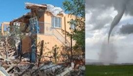 Çorum'da hortum köyleri yıktı geçti, binaların yüzde 80'i oturulamaz durumda