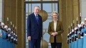 Cumhurbaşkanı Erdoğan, Ursula von der Leyen ile görüştü
