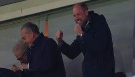Koyu Aston Villa taraftarı Prens William Beşiktaş Park'a geldi