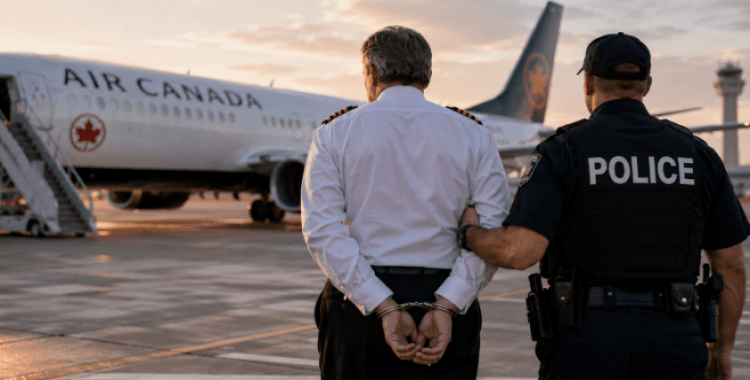 Kanada'da 17 yıl boyunca lisanssız uçtuğu iddia edilen pilot gözaltına alındı
