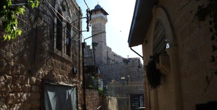 İşgalci İsrail, Harem-i İbrahim Camisi'nde 10 gündür ezan okunmasını engelliyor