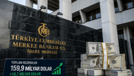 TCMB rezervleri yeniden 160 milyar dolar sınırına yaklaştı