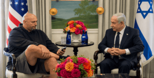 Fetterman, Netanyahu ile görüşmeye yine alışılmış tarzıyla katıldı