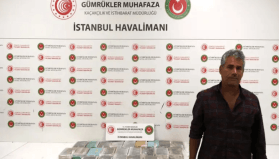 Pilot kıyafetiyle İstanbul Havalimanı’na gelen uyuşturucu kuryesi her yerde aranıyor
