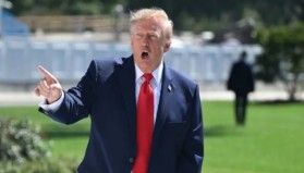 Trump Ohio mitinginde Demokratlara küfürlü sözlerle yüklendi
