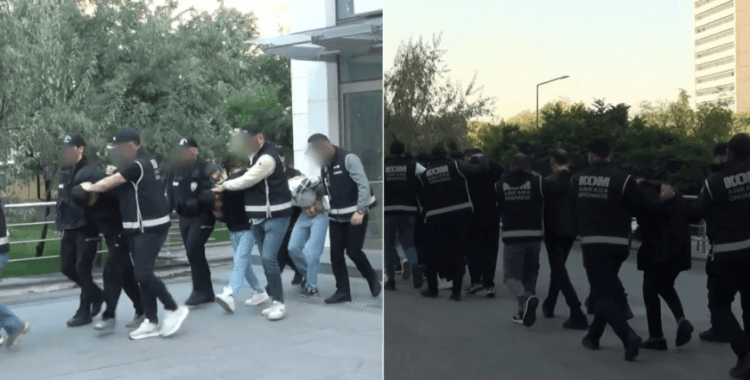 Daltonlar ve Şapkalılar çetesine büyük darbe! Ankara merkezli 14 ilde dev operasyon: 20 tutuklama