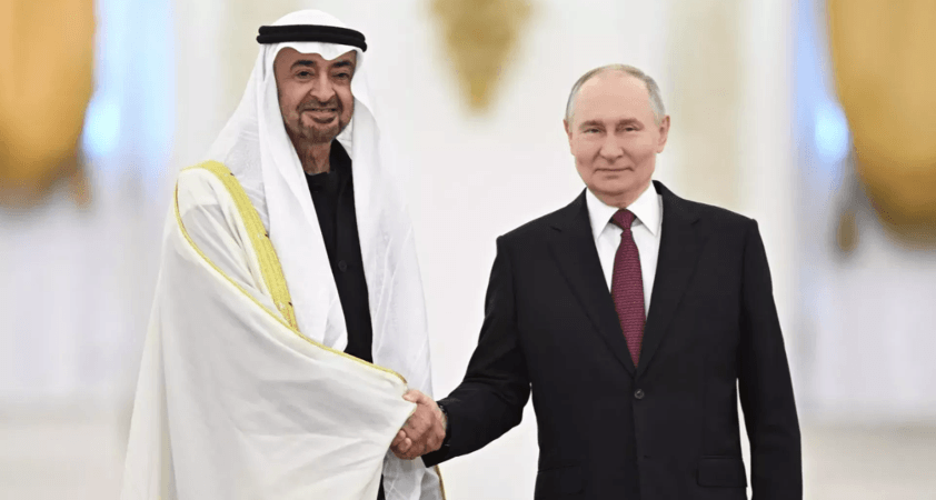 Putin, BAE Devlet Başkanı El Nahyan ile telefonda görüştü