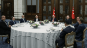 Cumhurbaşkanı Erdoğan, yüksek mahkeme başkanlarıyla yemekte bir araya geldi