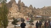 Kapadokya'da peribacası çöktü: 3 kişi öldü, 5 kişi yaralandı